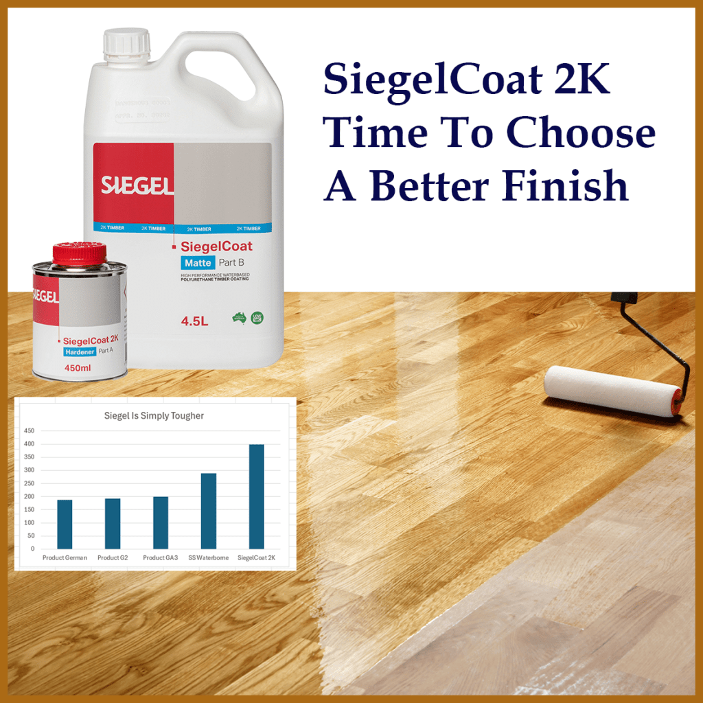 SiegelCoat 2K When You Want a Very Tough Floor&nbsp;Finish